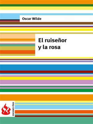 cover image of El ruiseñor y la rosa /low cost). Edición limitada